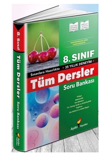 Aydın Yayınları 8. Sınıf LGS Tüm Dersler Soru Bankası