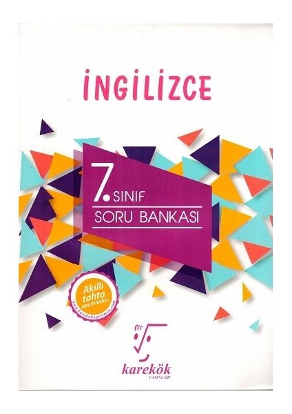 Karekök Yayıncılık 7. Sınıf İngilizce Soru Bankası