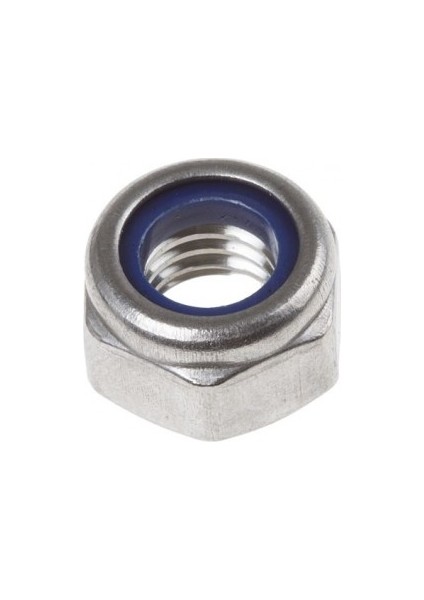 M16x1,50 Din 985 Fiberli Somun 10 Adet