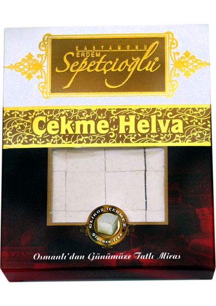 Çekme Helva 120 gr Sade Küçük Dilim