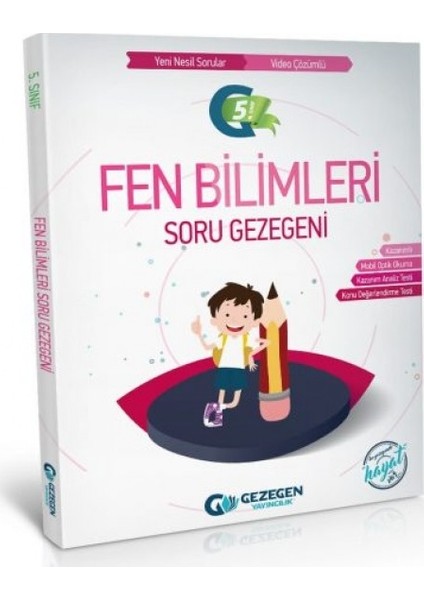 5.Sınıf Fen Bilimleri Soru Gezegeni (Geniş Kitap)