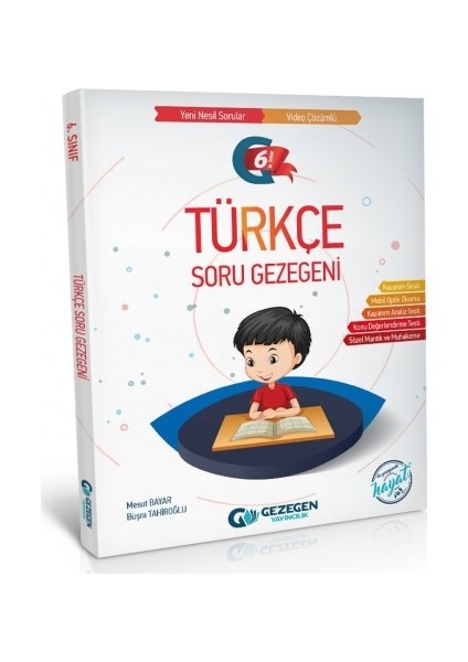 6.Sınıf Türkçe Soru Gezegeni (Geniş Kitap)