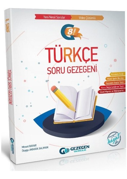 8.Sınıf Türkçe Soru Gezegeni (Geniş Kitap)