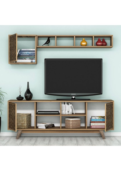 Variant İnci Tv Ünitesi - Ceviz - Ceviz