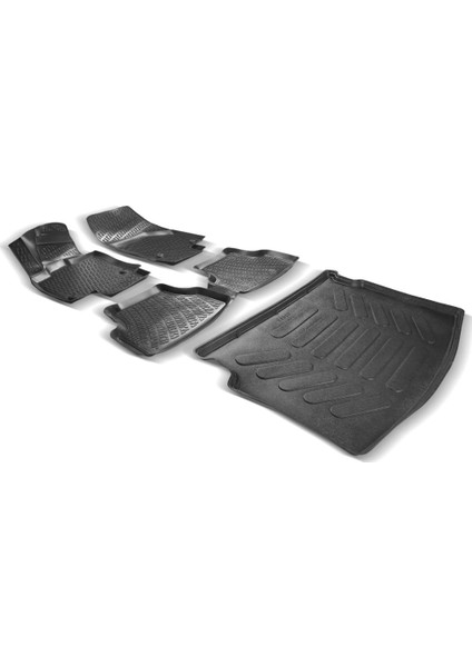 Ford Focus 4 Hb 3D Paspas + Bagaj Havuzu