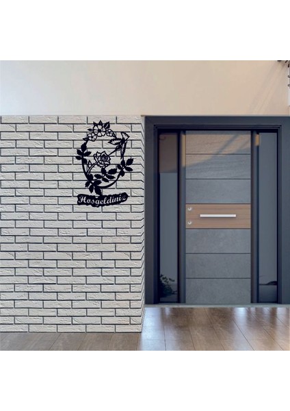 Hoşgeldiniz Metal Tablo