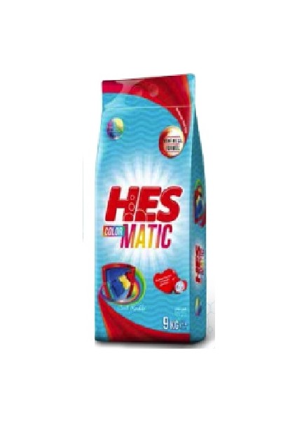 Color Matik Toz Çamaşır Deterjanı 9 kg