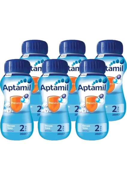 Sıvı Devam Sütü No:2 200 ml x 6 Adet