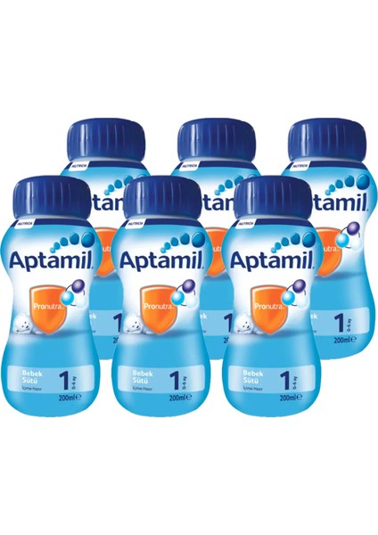 Sıvı Bebek Sütü No:1 200 ml x 6 Adet
