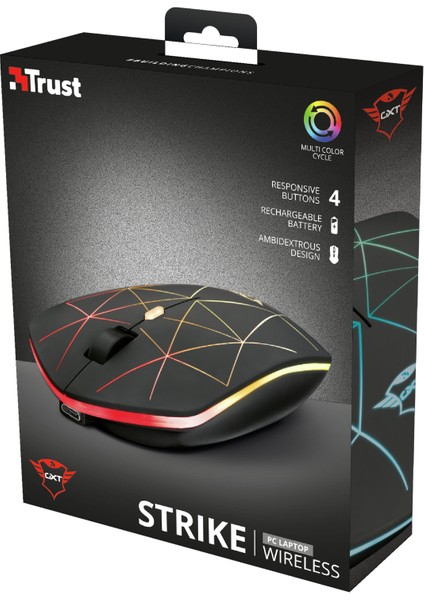 22625 GXT 117 Strike Şarj Edilebilir Kablosuz Oyuncu Mouse