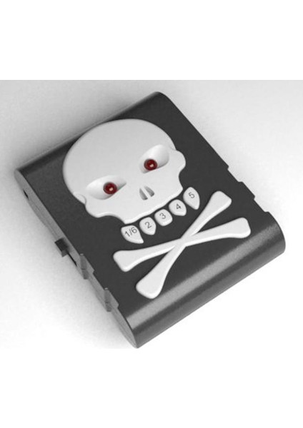 Wst-711 Skull Tuner Siyah Akort Aleti