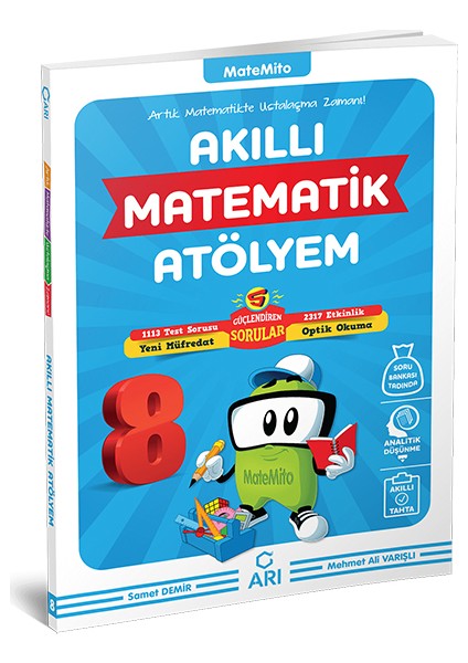 Arı Yayıncılık 8.Sınıf MateMito Akıllı Matematik Atölyem