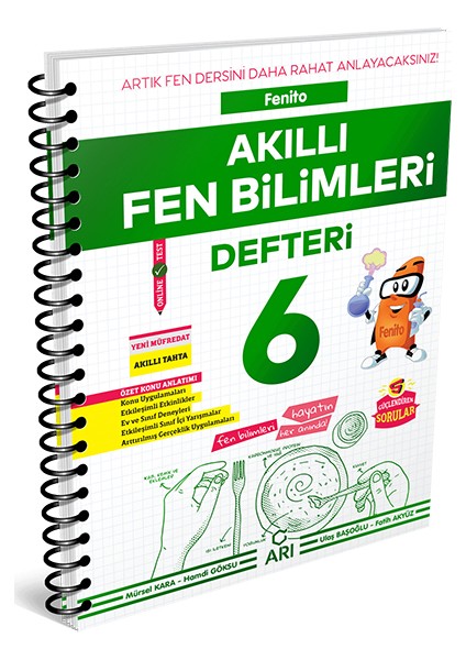 6.Sınıf Fenito Akıllı Fen Bilimleri Defteri