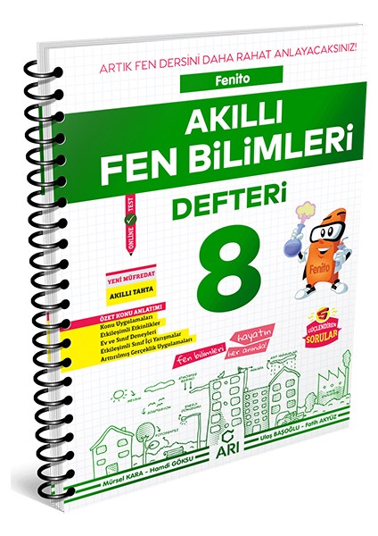 8.Sınıf Fenito Akıllı Fen Bilimleri Defteri