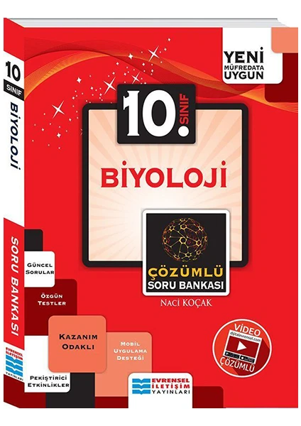 Evrensel İletişim Yayınları  10.Sınıf  Biyoloji Soru Bankası