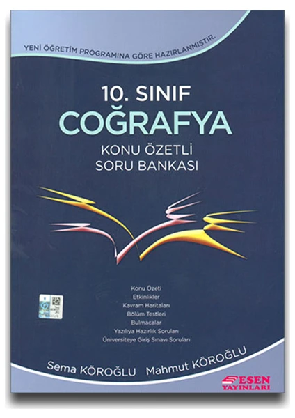 Esen Yayınları 10. Sınıf Coğrafya Konu Özetli Soru Bankası