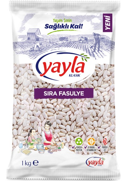 Sıra Fasulye 1 kg