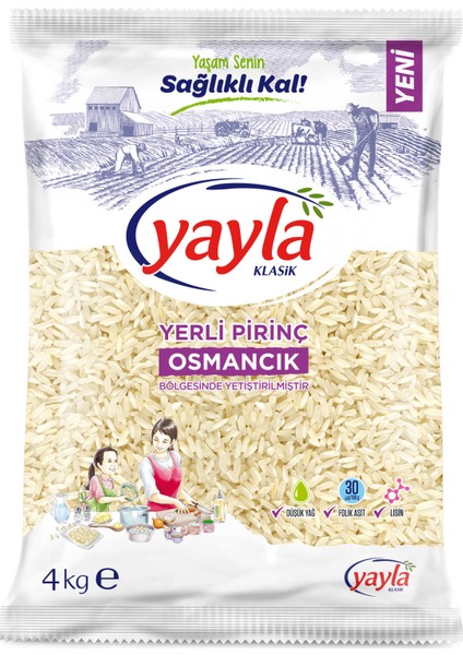 Osmancık Pirinç 4 kg
