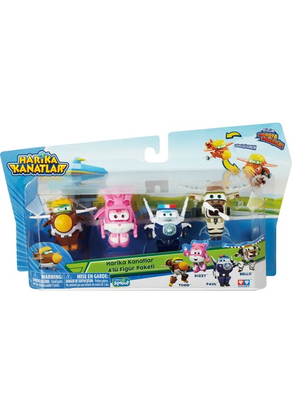 4´lü Mini Figür Seti ( Todd / Dizzy / Paul / Bello ) indirimleri