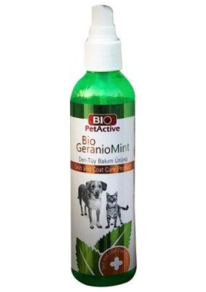 Bio Pet Active Pet Active Bio GeranioMint Deri-Tüy Bakım Spreyi 100ml