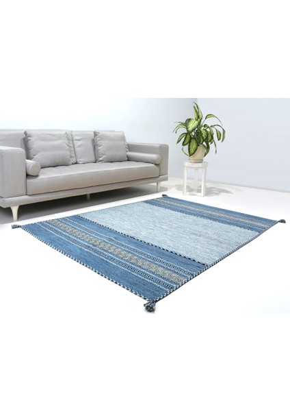 Myhome Hali İskandinav Kilim Trb-01 Açık Mavi modelleri