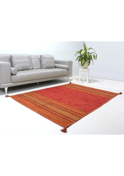 Myhome Hali İskandinav Kilim Trb-01 Kiremit