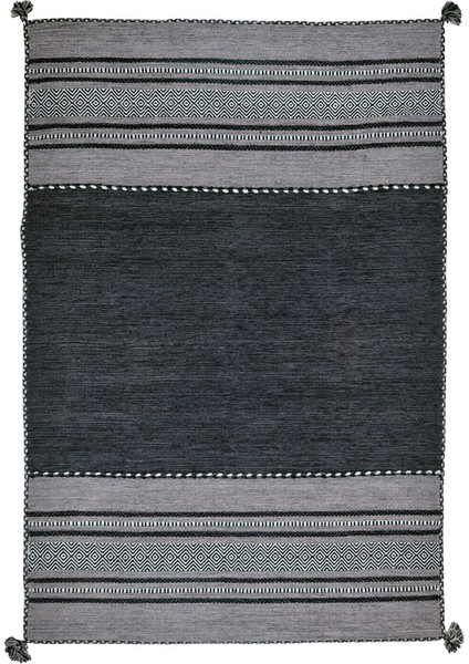 Myhome Hali İskandinav Kilim Trb-01 Koyu Gri