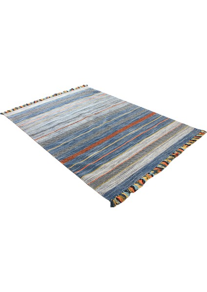 Myhome Hali İskandinav Kilim Trb-02 Açık Mavi