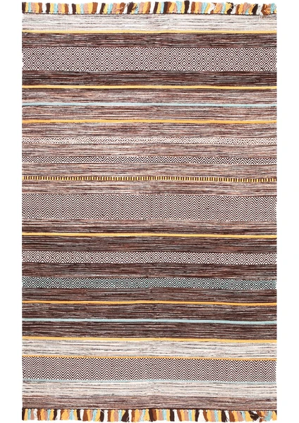 Myhome Hali İskandinav Kilim Trb-02 Kahve