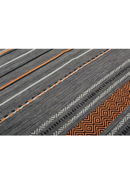 Myhome Hali İskandinav Kilim Trb-03 Koyu Gri