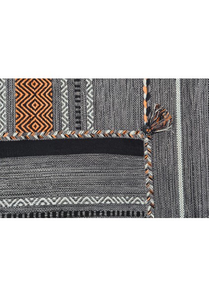 Myhome Hali İskandinav Kilim Trb-03 Koyu Gri