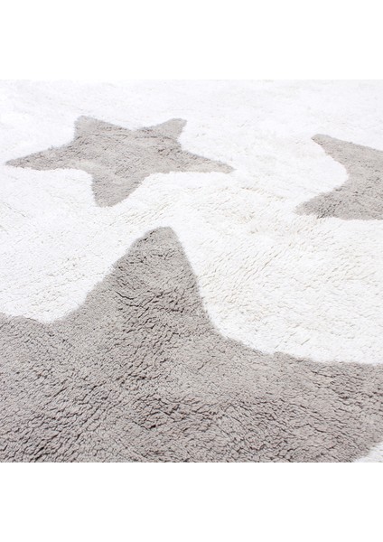 Myhome Hali Star Rug Ecru-Silver