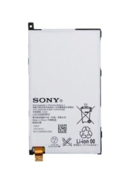 Sony Xperia Z1 Compact Pil 2330 Mah Kutusuz + Ekran Koruyucu