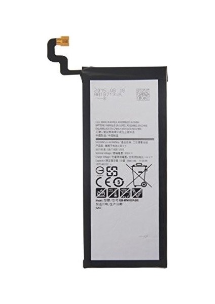 Samsung Galaxy Note 5 Batarya Pil + Ekran Koruyucu