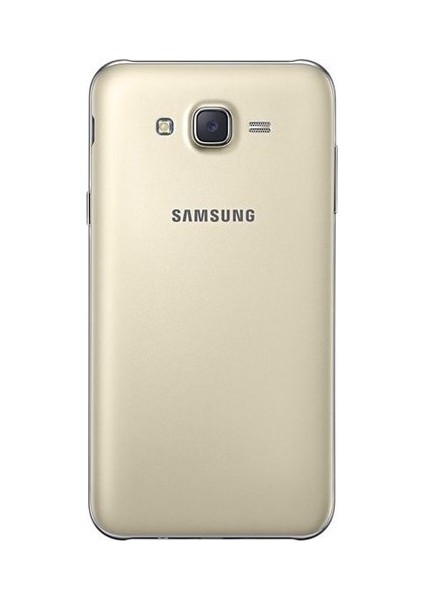 Samsung Galaxy J5 Arka Pil Batarya Kapak Gold + Ekran Koruyucu
