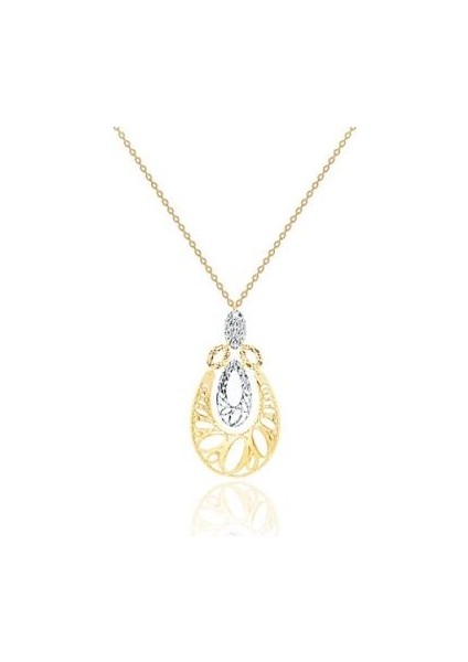 14 Ayar Altın Taşsız Kolye