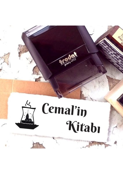 Kişiye Özel Kitap Kaşesi - K1-2