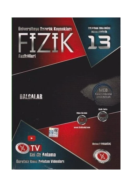 Karaağaç Yayınları Yks Fizik Fasikülleri 13 Dalgalar