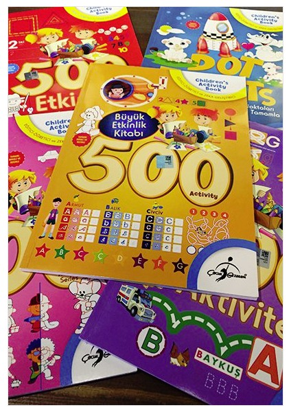 500 ETKİNLİK AKTİVİTE 5 KİTAP (320 SAYFA)
