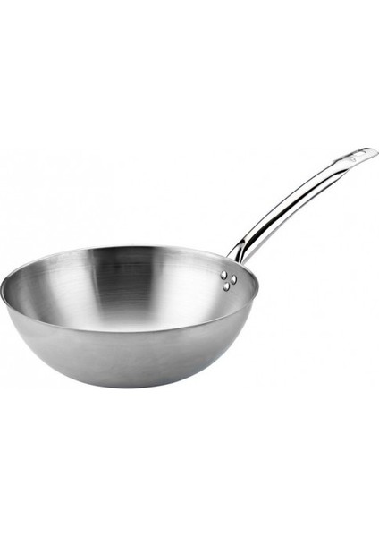 Çelik Wok Tava 190S 26 cm