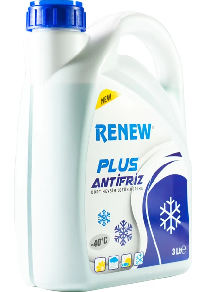 Plus Yeşil Antifiriz -40C 3 Litre