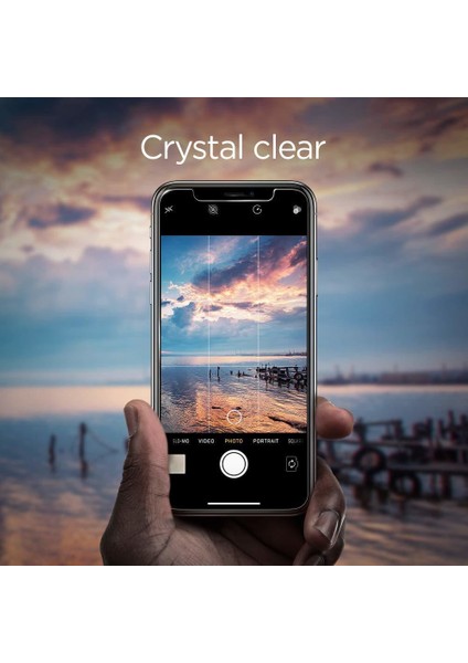 iPhone 11 / iPhone XR Cam Ekran Koruyucu Kolay Kurulum Glas.tR EZ Fit Slim HD - 064GL24818