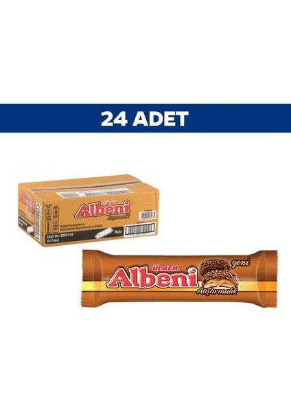 Albeni Atıştırmalık Bisküvi 72 gr x 24'lü