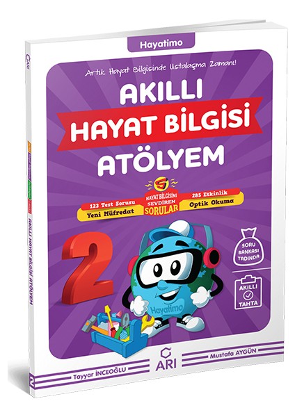 Arı Yayıncılık 2.Sınıf Hayatimo Akıllı Hayat Bilgisi Atölyem