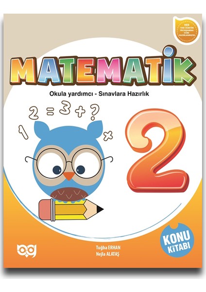 Nitelik Yayınları 2. Sınıf Matematik Konu Kitabı - Nejla Alataş - Tuğba Erhan