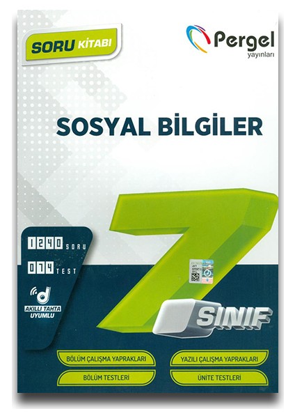 Pergel 7. Sınıf Sosyal Bilgiler Soru Kitabı