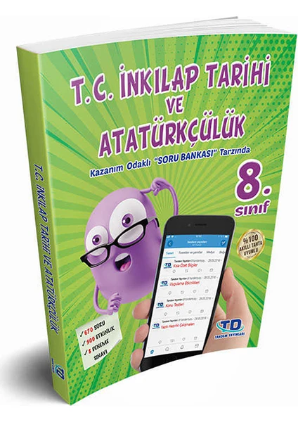 Tandem 8. Sınıf T.C. İnkılap Tarihi Ve Atatürkçülük Soru Bankası