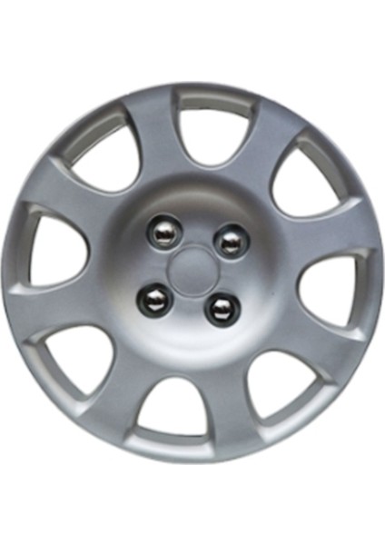 Tüm Renault Araçlara Uyumlu Jant Kapağı Takımı 4'lü 15 İnç