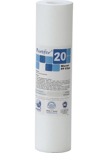 Kum ve Tortu Filtresi / 20 Mikron