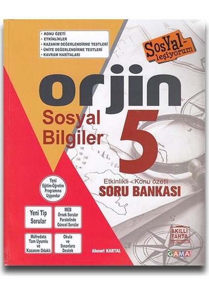 Orjin 5. Sınıf Sosyal Bilgiler Soru Bankası